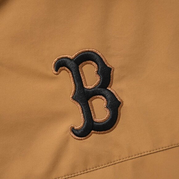 MLB Brown Hooded Down Jacket - Picture 6 of 9